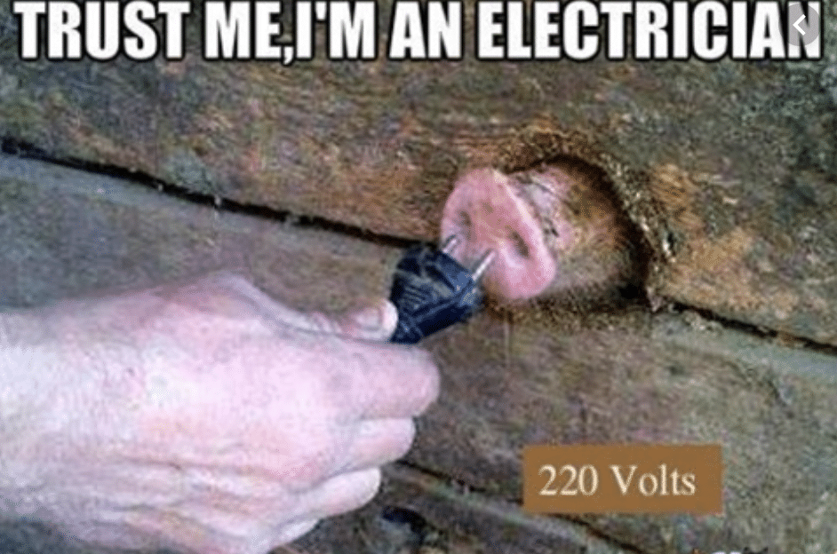 Over 50 Of The Best Electrician Jokes Gifs And Memes Found Online