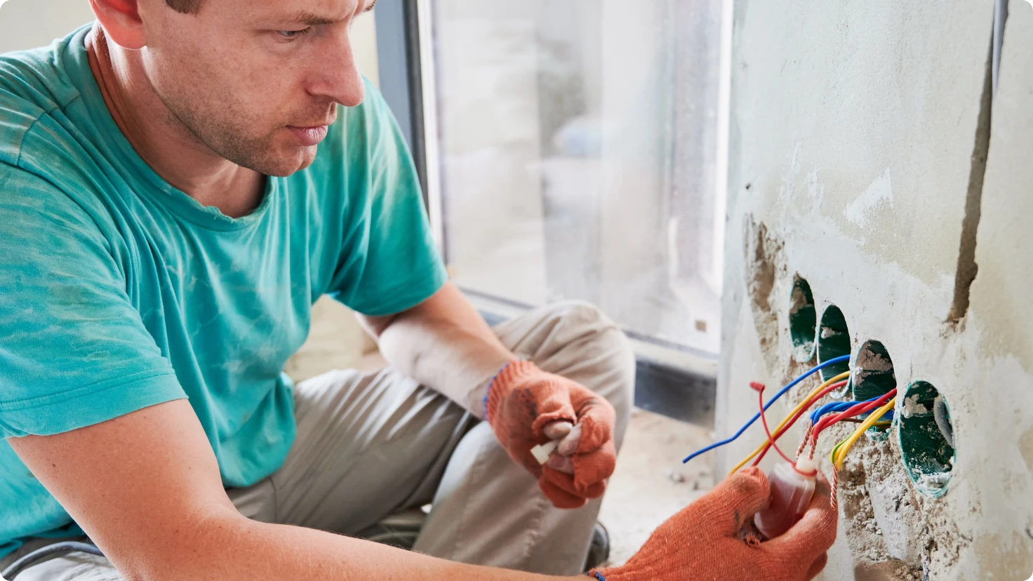 Electrician At Work