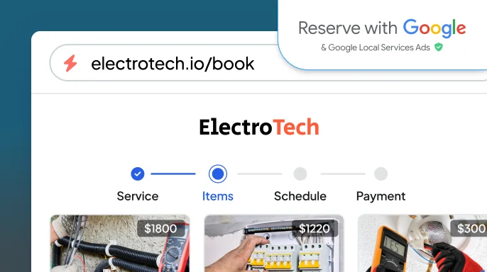 Locksmith Online Booking Electrotech Mobile